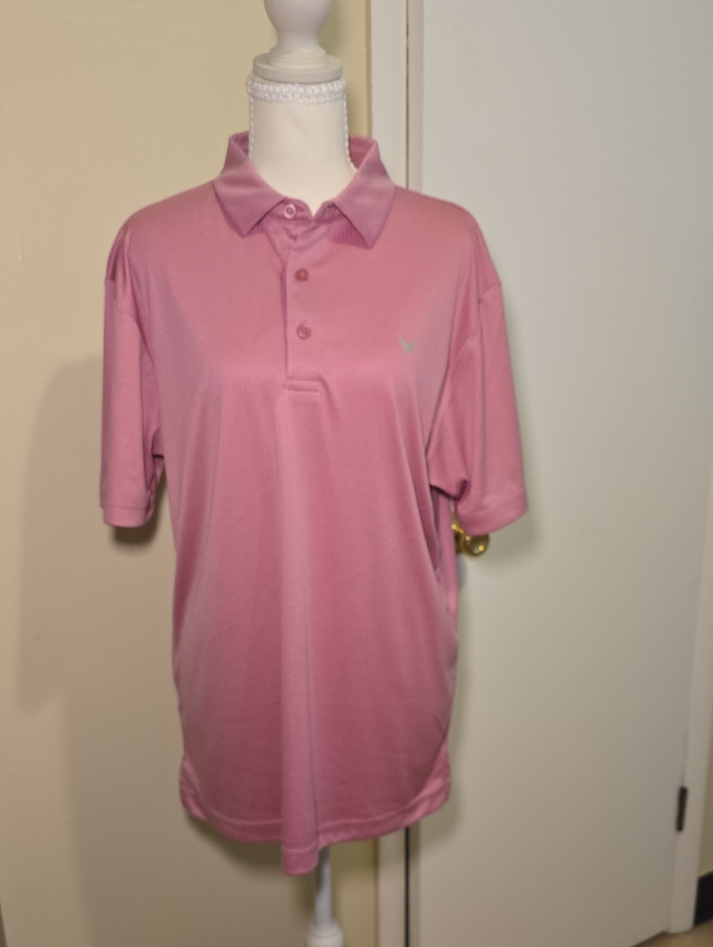 Callaway Men's Dusty Pink Performance Polo